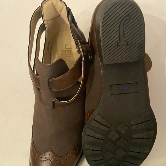 Jambu brown leather ankle boots NWT - Picture 6 of 8